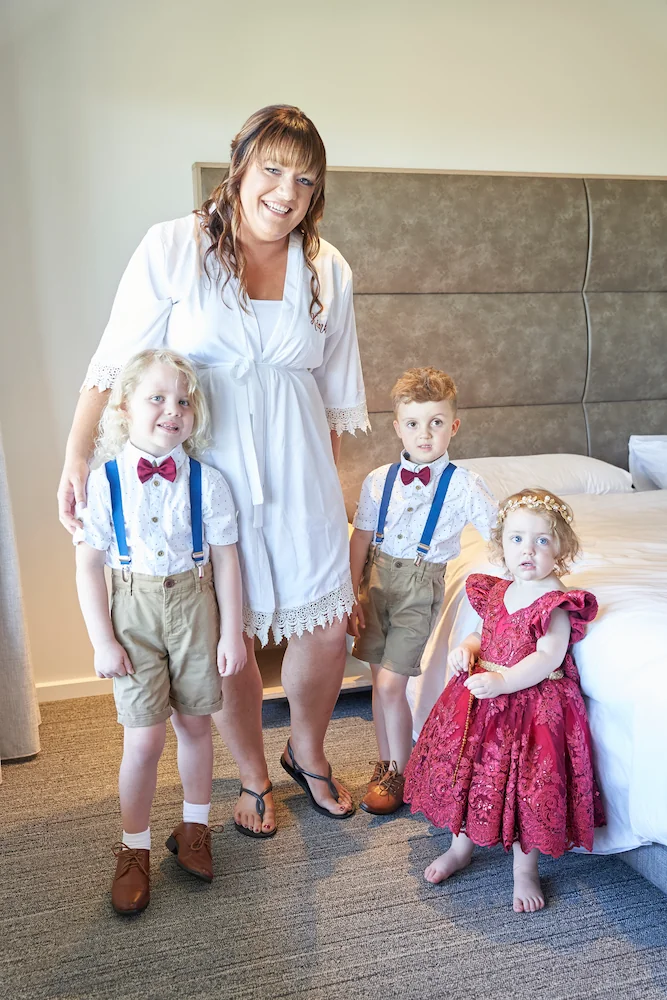bride getting ready bendigo wedding portrait of lovely little boys and flower girl bride getting ready bendigo wedding portrait of lovely little boys and flower girl